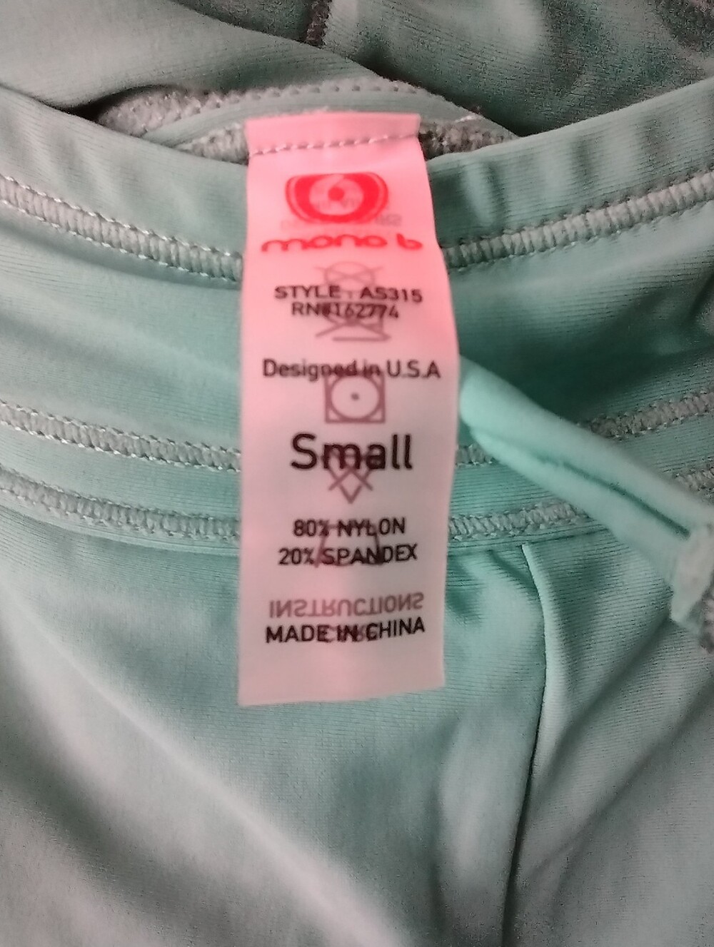 Mono B 2 Piece Swimsuit Size Small - Picture 12 of 16